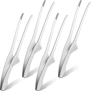 Patelai Stainless Steel Korean BBQ Tongs with Stand