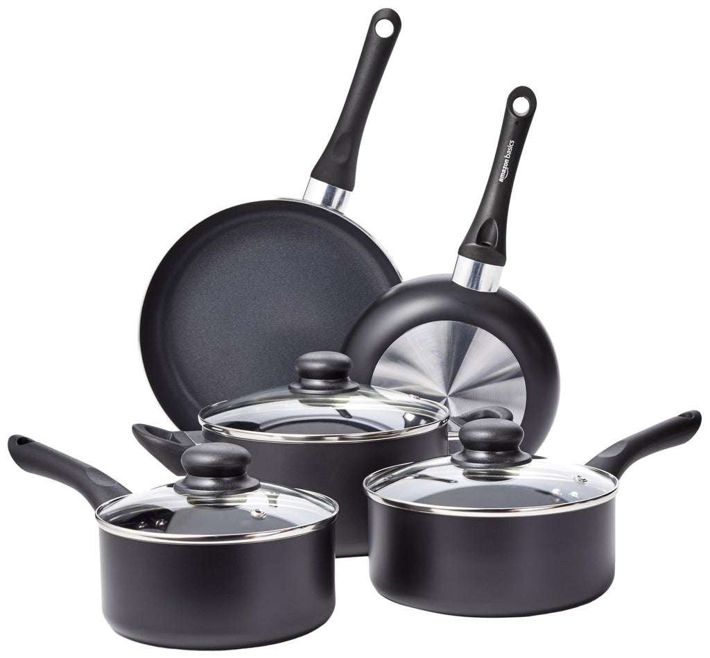 Nonstick Pots & Pans Cookware Set, Dishwasher & Oven Safe