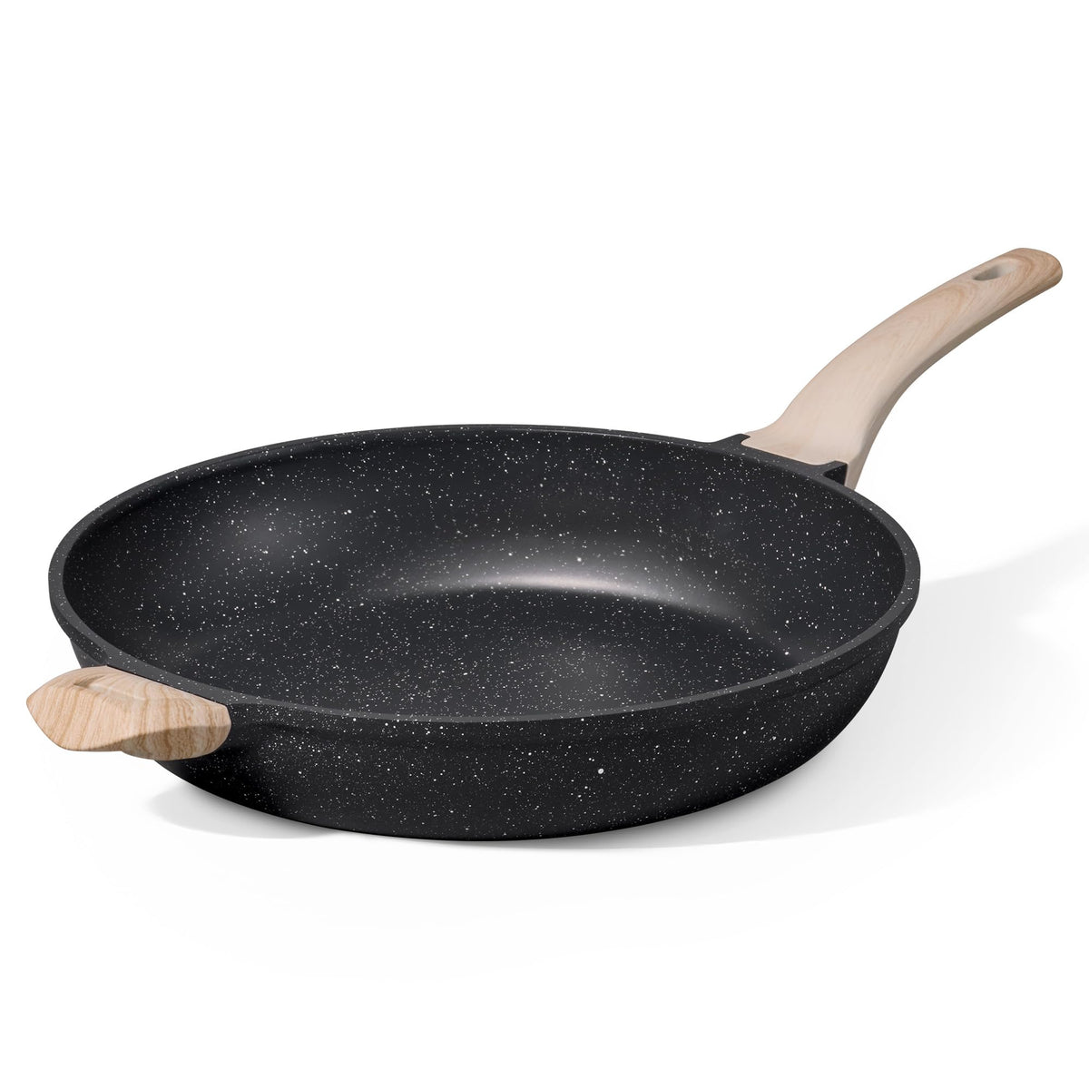 CAROTE Nonstick Granite Frying Pan for Induction Cooking