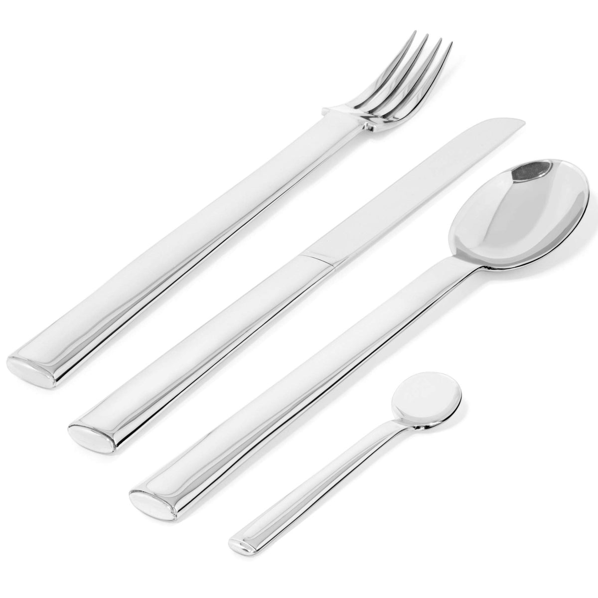 Alessi JH01S24 Polished Stainless Steel Flatware Set