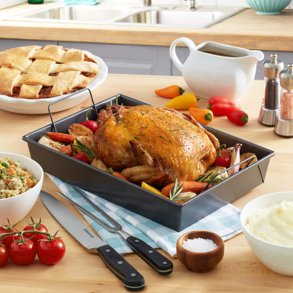 Chicago Metallic Professional Roasting Pan for Oven Cooking