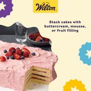 Wilton Easy Layers 2-Piece Steel Sheet Cake Pan Set