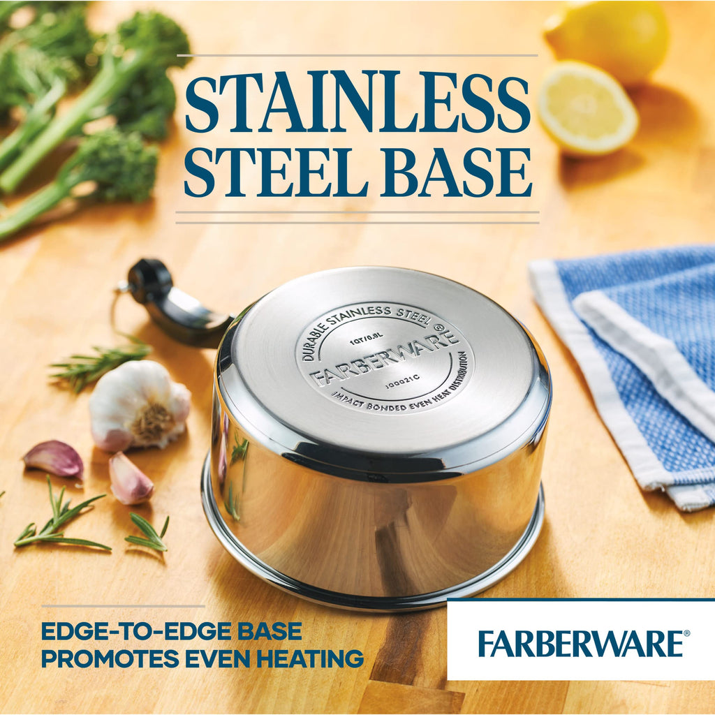 Farberware Classic Stainless Steel Cookware Set