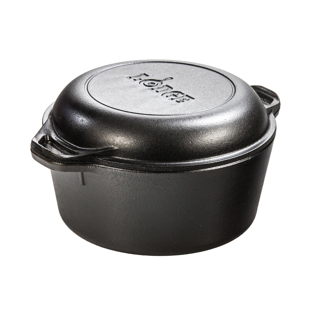 Lodge L1SP3 Cast Iron Serving Pot with Dual Handles