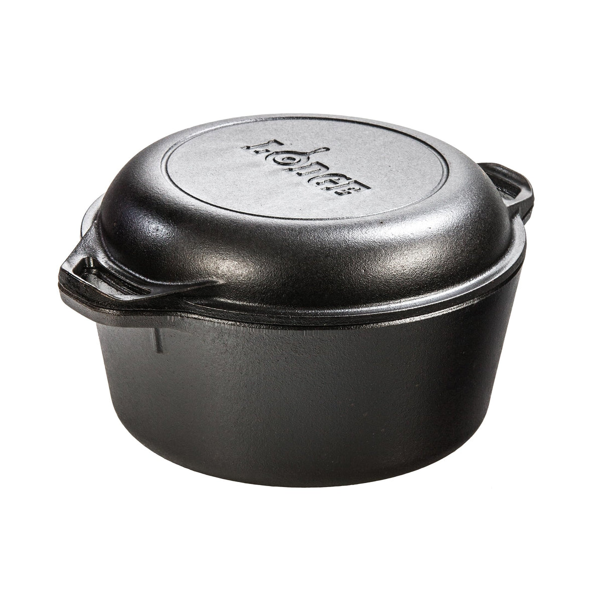 Lodge L1SP3 Cast Iron Serving Pot with Dual Handles