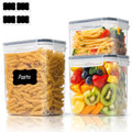 ComSaf Airtight Plastic Food Storage Container for Pantry