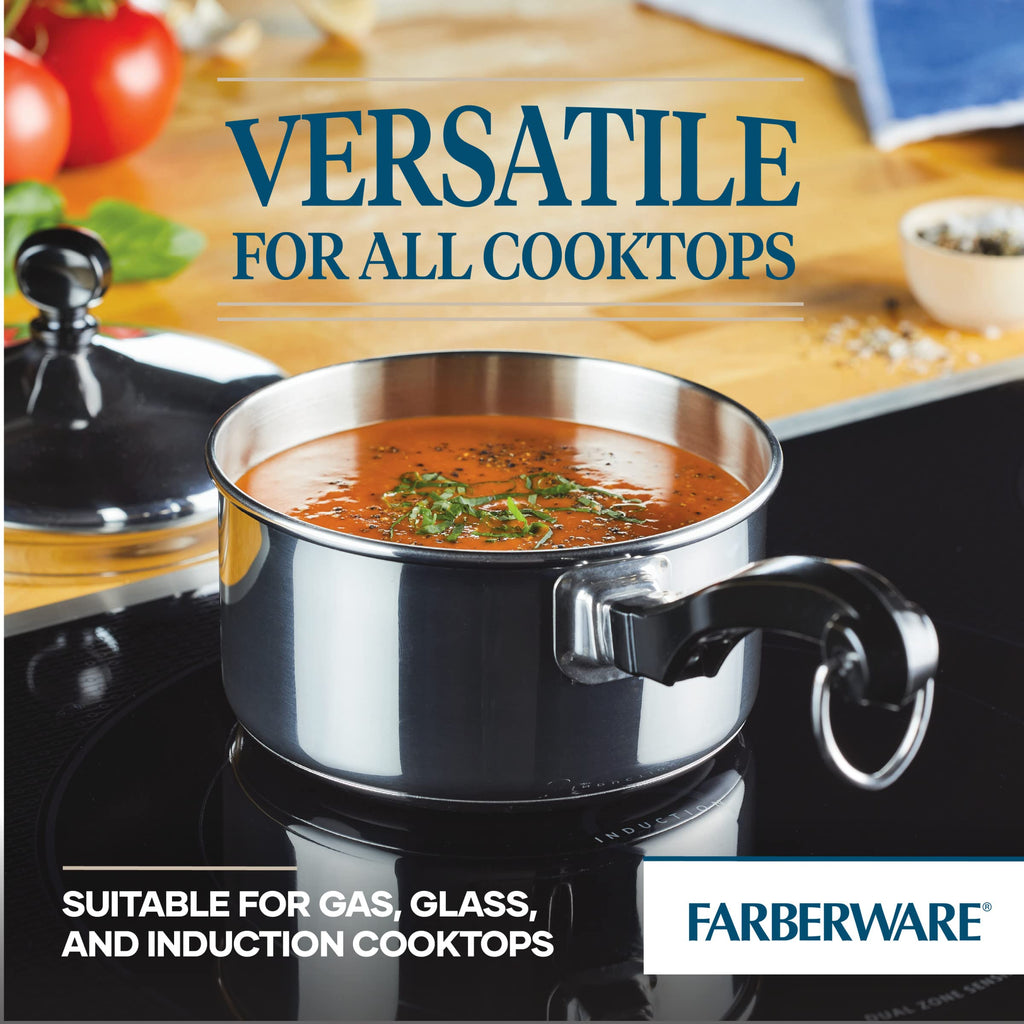 Farberware Classic Stainless Steel Cookware Set