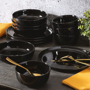 Gibson Home 16-Piece Stackable Dinnerware Set for 4