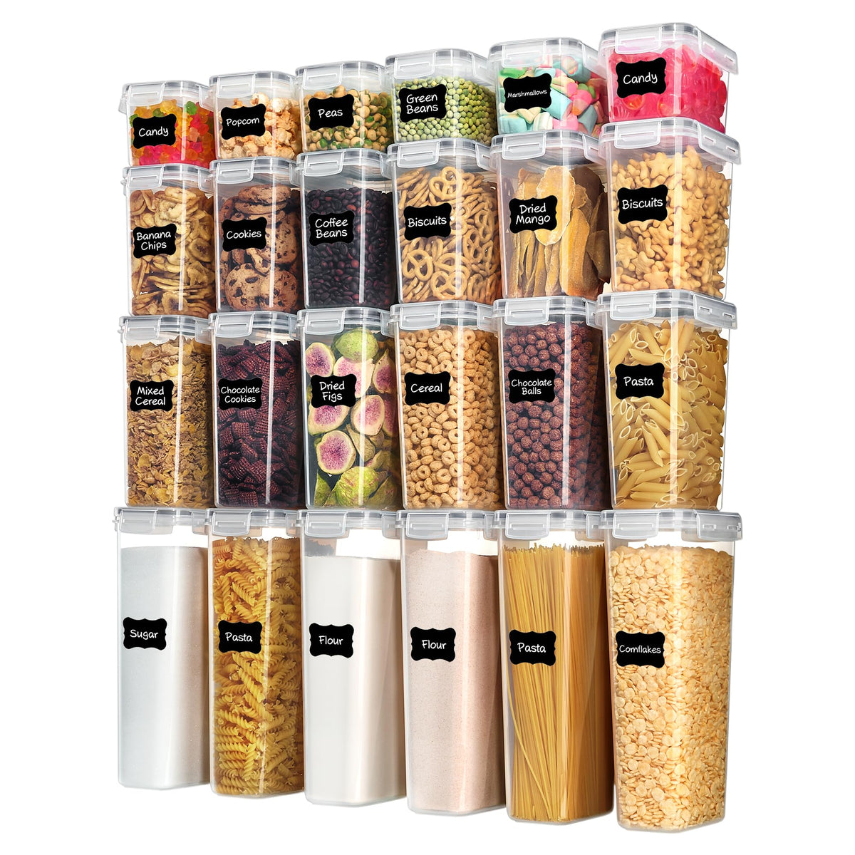 Vtopmart Airtight Food Storage Container Set for Pantry