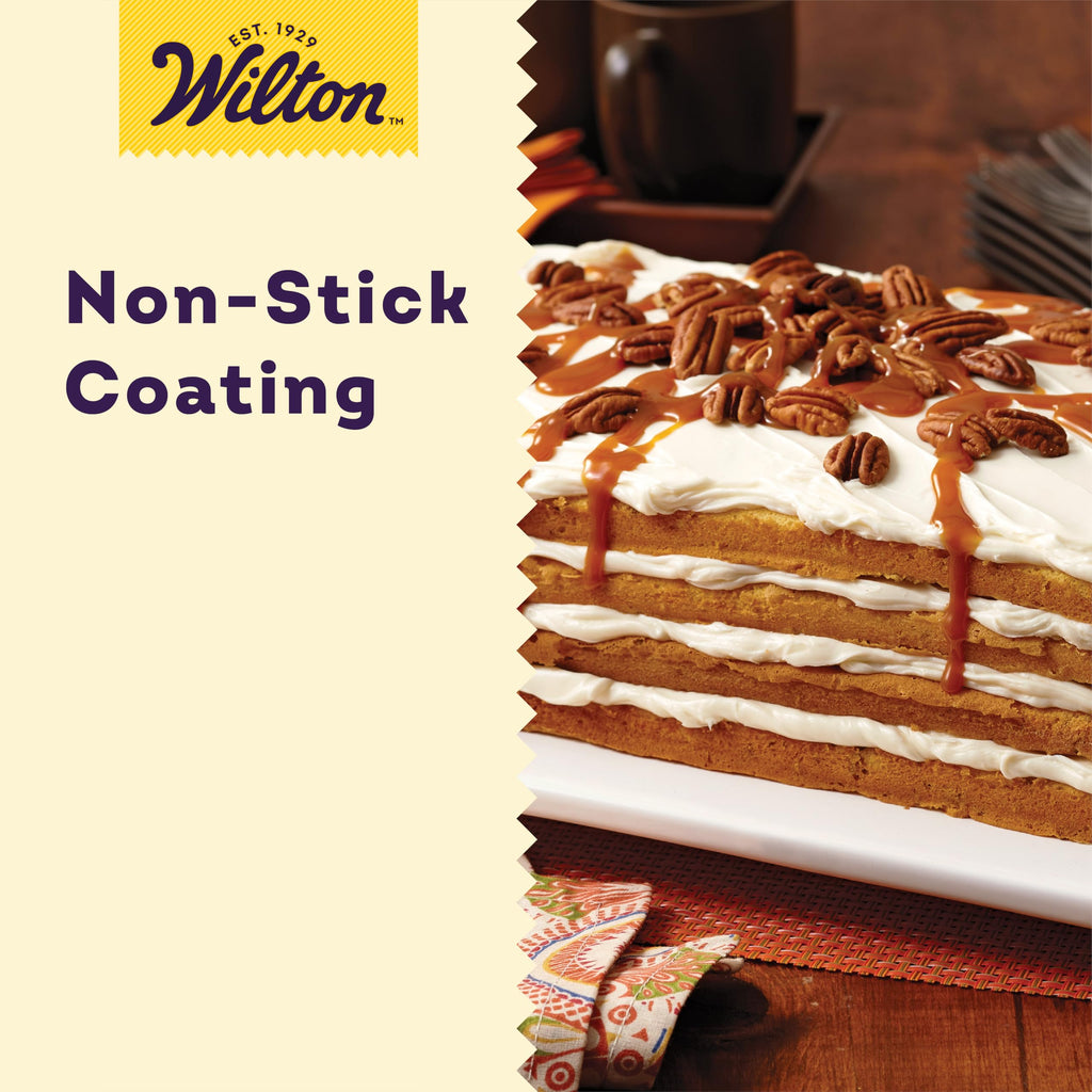 Wilton Easy Layers 2-Piece Steel Sheet Cake Pan Set