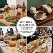 Lifewit Reusable Plastic Serving Platters for Parties