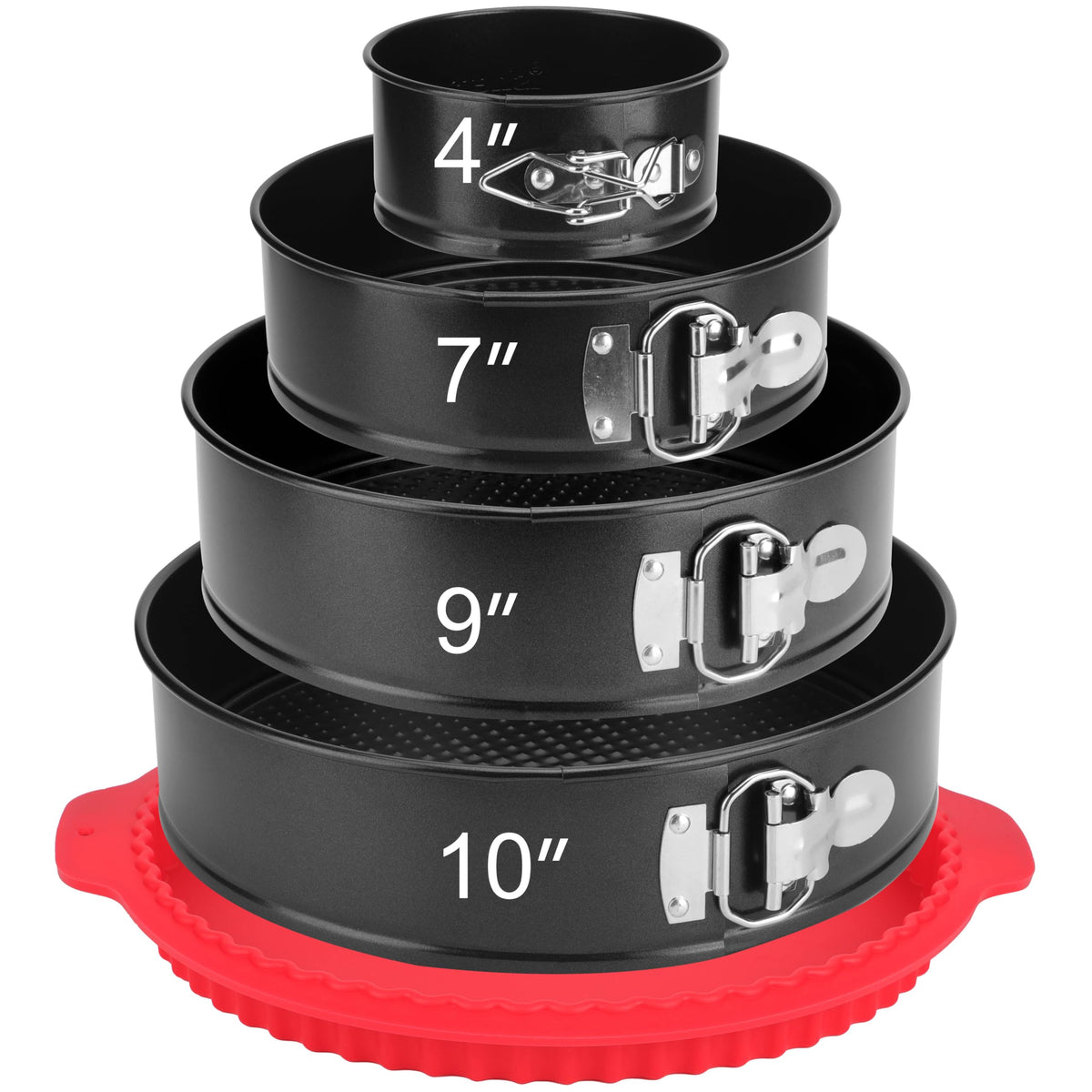 Nonstick Round Springform Cheesecake Pan with Removable Bottom