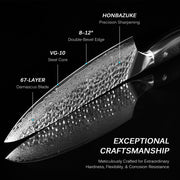 KYOKU Shogun Series Japanese Kitchen Knife for Precision Cutting