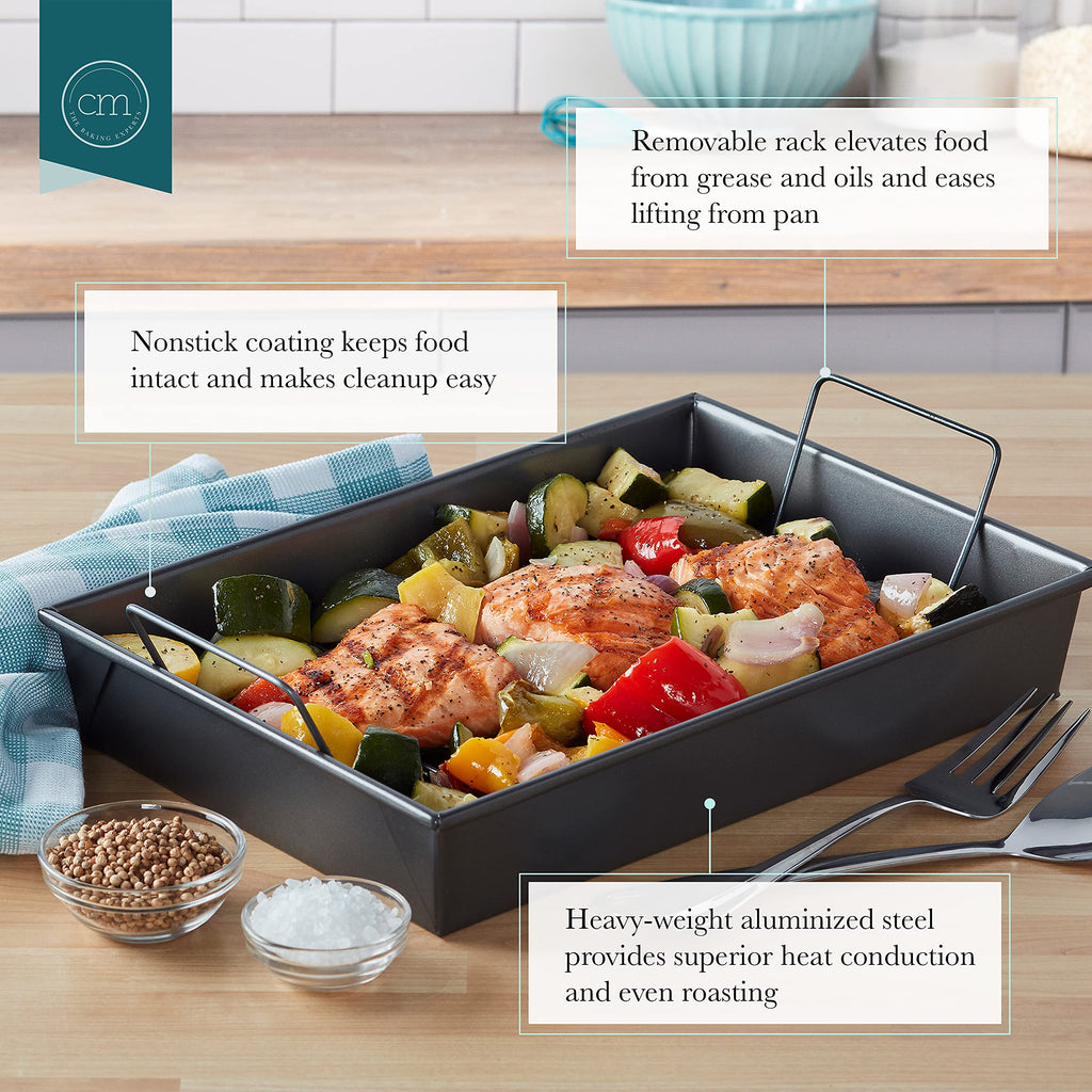 Chicago Metallic Professional Roasting Pan for Oven Cooking