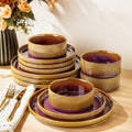 TheTerra Ceramic Dinnerware Plates & Bowls Set