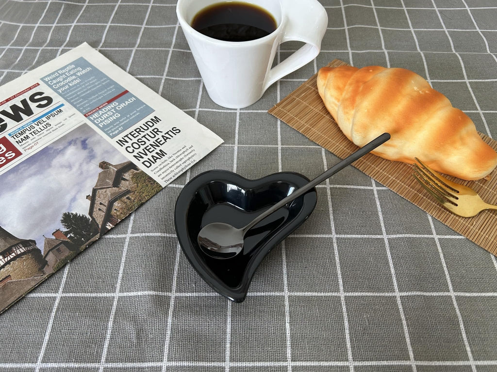 Coffee Spoon & Mini Spoon Rest Set for Coffee Bar