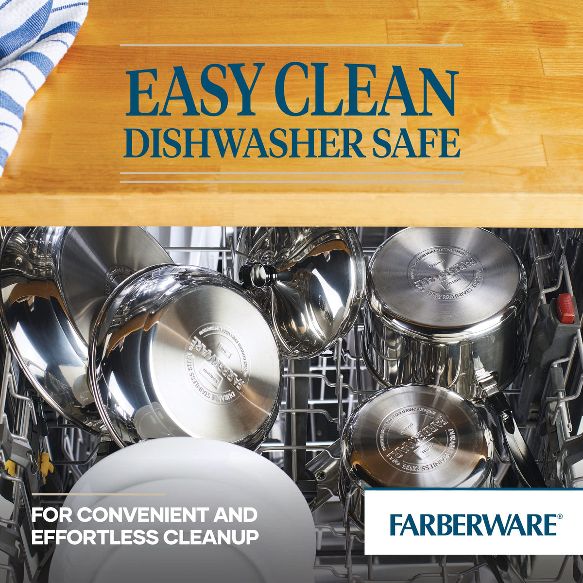 Farberware Classic Stainless Steel Cookware Set
