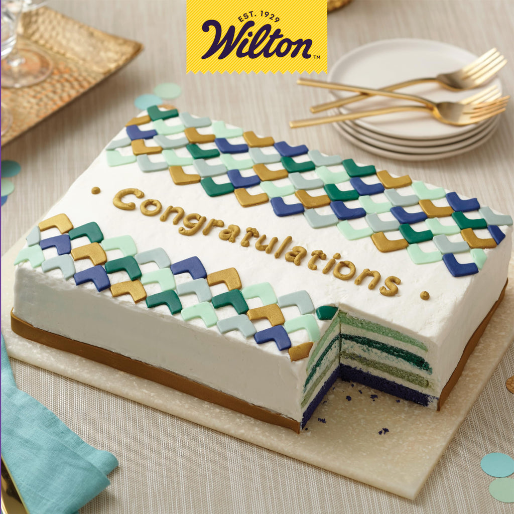 Wilton Easy Layers 2-Piece Steel Sheet Cake Pan Set